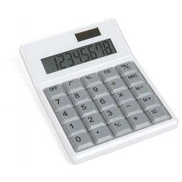 Miniräknare PC-tangent, vit