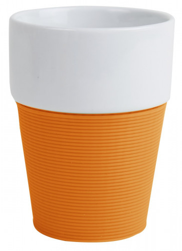 Mugg Silikon, orange