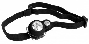 LED Pannlampa, svart