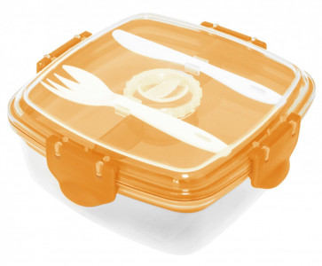 Lunch box, orange