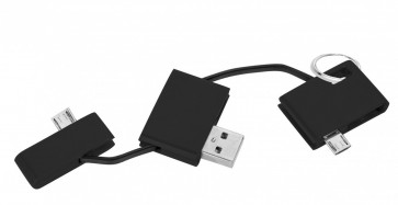 Laddare USB, svart