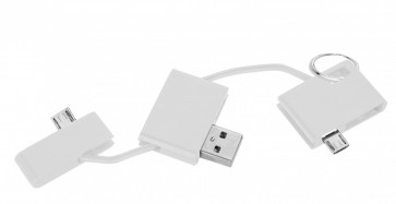Laddare USB, vit