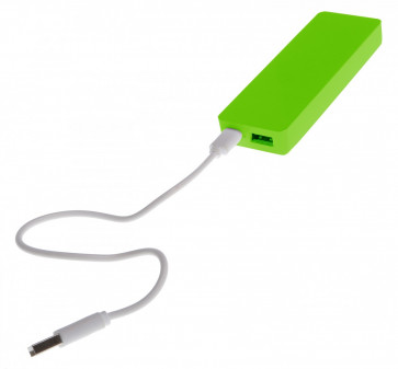 Power bank, lime