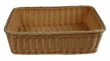 Brödkorg 38x29cm, brun