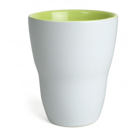 Mugg Venus, vit/lime