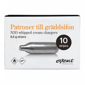 Patron till gräddsifon 8,5g 10 st
