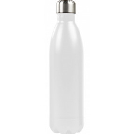 Ståltermos flaska 1,0L, vit