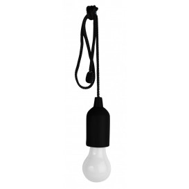 Lampa retro, svart