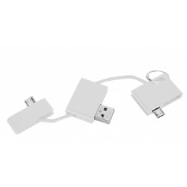 Laddare USB, vit