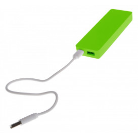 Power bank, lime